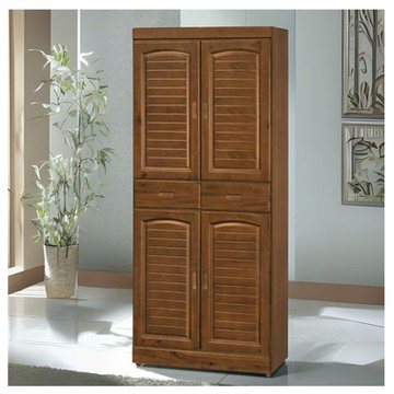 AS DESIGN 雅司家具-吉瑪樟木色6尺高鞋櫃-79*39.4*181.8cm