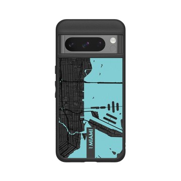 Pixel 8 Pro SolidSuit 黑 - JOCR - Miami (Black Logo)