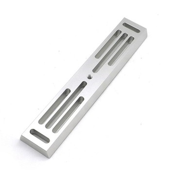 【免運】銀色鳩尾板金屬標準75度天文望遠鏡配件 227mm不生鏽高品質鳩尾板