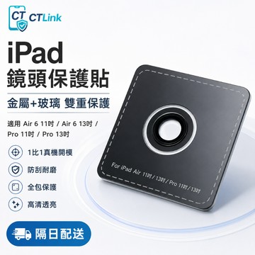 自帶定位器 藍寶石 平板鏡頭膜 適用於 iPad Air 6 Pro 11吋 13吋 2025 鏡頭保護貼 平板鏡頭貼