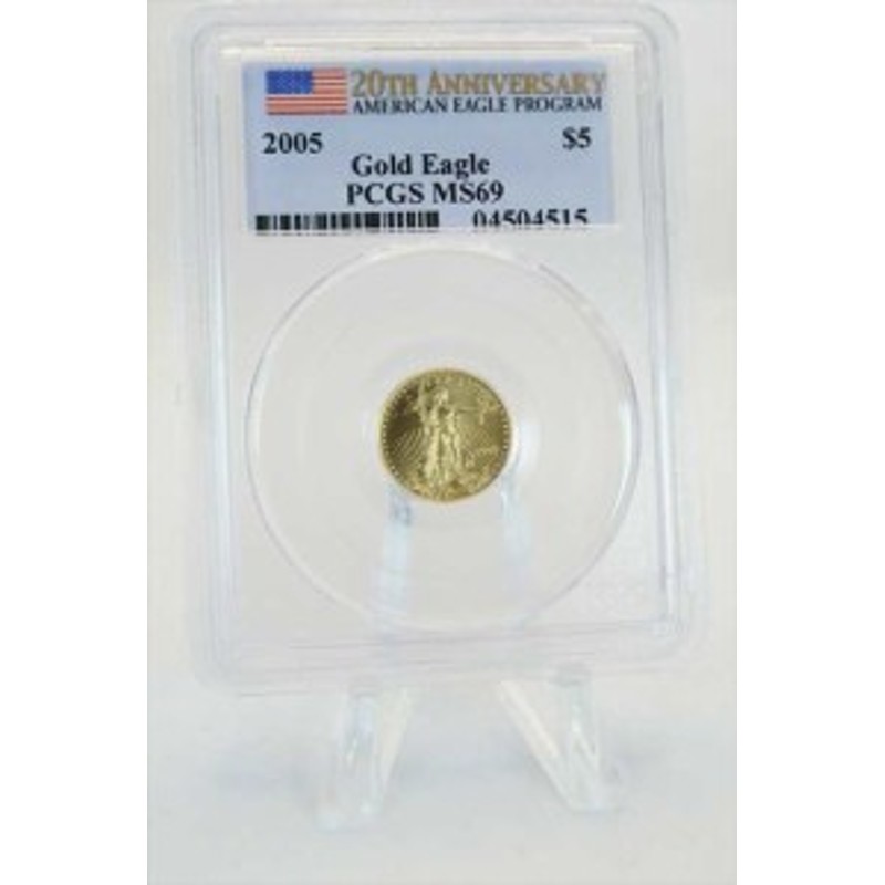 アンティークコイン NGC PCGS Gold Eagle, MS69