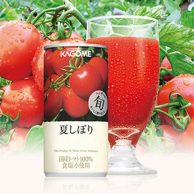 カゴメ【アウトレット】カゴメ 夏しぼり 190g 1箱（30本入） 野菜