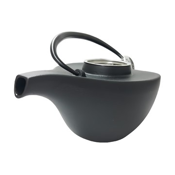 IWACHU 岩鑄 急須附濾網 鑄鐵壺 #12071 700ml 日本製造  黒色  1個