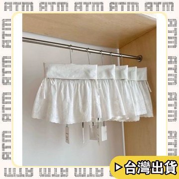 🔥臺灣出貨🔥可開發票✅輕飾時光設計感小衆疊穿蕾絲屁簾女秋冬新款韓系百搭甜美系帶內搭蛋糕短裙