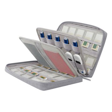 企業U盾收納包大容量u盾包優盾k寶卡包中農建交銀行u盾收納箱便攜