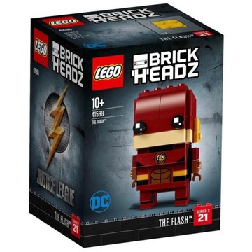 💗芸芸積木💗現貨!! LEGO 41598 閃電俠The Flash 超級英雄DC 大頭 Brickheadz系列