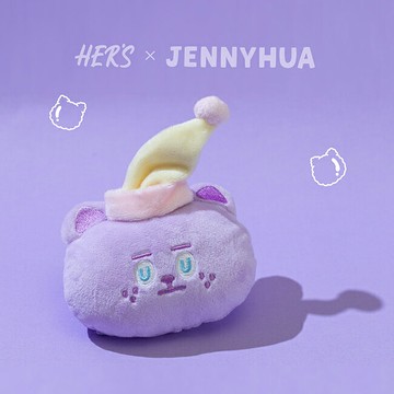 HER’Sx煎妮花 雪莉熊伸縮票卡夾1入