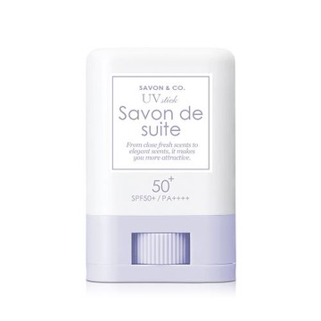 【短效品】SAVON & CO. 紫色花梨絲滑白雪防曬棒(15g)