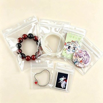 🔥台灣現貨🔥透明PVC夾鏈袋 夾鏈袋 收納袋 包裝袋 飾品收納盒 飾品收納 密封袋 自封袋 夾鏈袋加厚 耳環收納