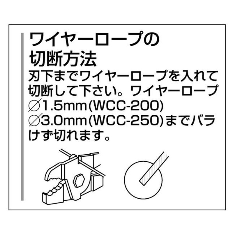 スリーピークス技研 3.Peaks ワイヤークランプカッター WCC-250 | LINEショッピング