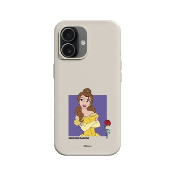 iPhone 17 SolidX 貝殼灰 - 迪士尼-公主系列 Disney Princess - 公主專屬系列-美女與野獸 貝兒