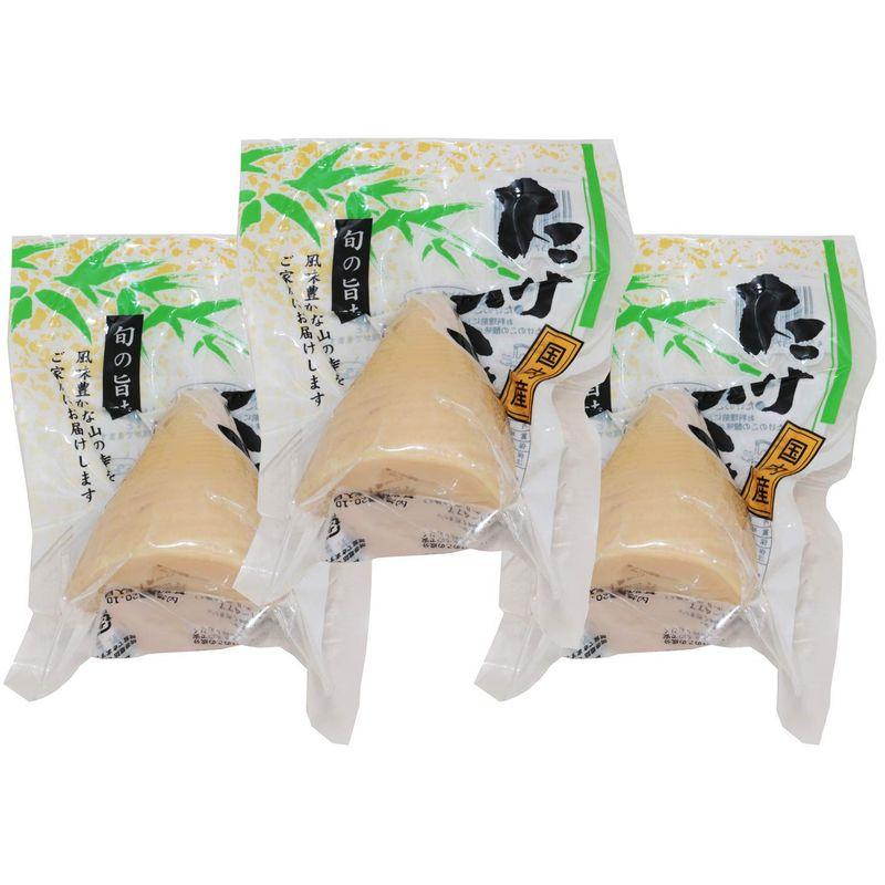 丸中食品 国産 たけのこホール 140ｇ×3袋