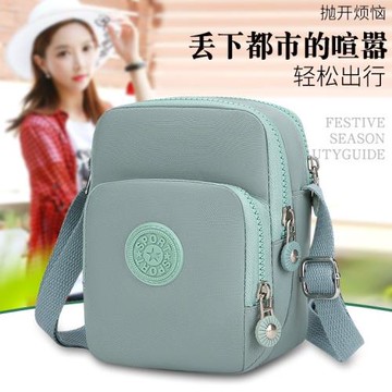 新款尼龍防水手機包休閑大容量斜挎小包裝卡零錢袋便攜單肩包