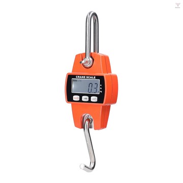 Toyutw)迷你液晶數字2-300kg便攜式工業電子重型吊鉤吊掛秤