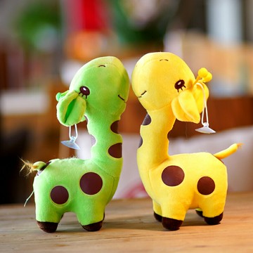小長頸鹿毛絨玩具小鹿公仔婚慶拋灑梅花鹿布娃娃小娃娃送孩子女生