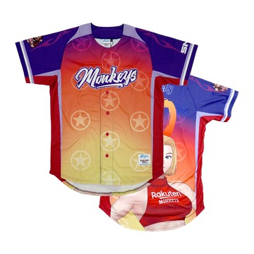 Rakuten Monkeys X KOF'98 球衣-#10布魯瑪麗