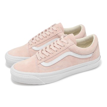 休閒鞋 Lx Old Skool 男鞋 女鞋 粉 白 麂皮 低筒 經典 板鞋 情侶鞋 VN000D56ESH