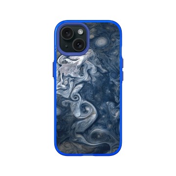 iPhone 15 Clear 激光藍 - NASA - Jupiter - Swirling Clouds