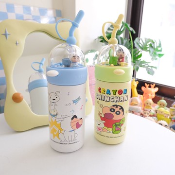 《蠟筆小新》療癒日常♥︎｜投籃遊戲場景保溫杯