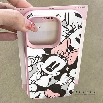 櫻花粉甜美少女手機殼 適用 iPhone 16 Pro 15 Plus 14 Pro 13 可愛風SC016B
