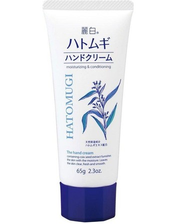 日本【 熊野油脂】 麗白 薏仁護手霜65g
