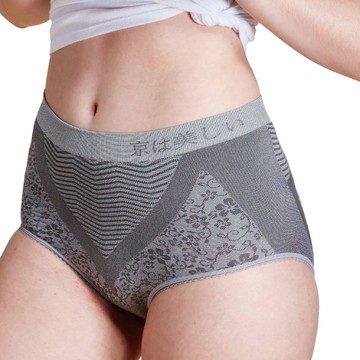 【京美】 健康銀纖維無痕內衣2件+逆時健康提臀褲4件組(三角/平口)