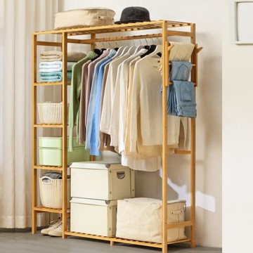 AOTTO 日式簡約開放式衣帽架