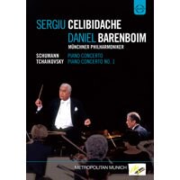 黃金相遇 巴倫波因＆傑利畢達克 Sergiu Celibidache conducts the Münchner Philharmoniker - Schumann & Tchaikovsky - Recorded Excellence series (DVD) 【EuroArts】