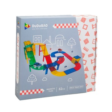 【DUDUBAO】磁力片－極速賽道82PCS