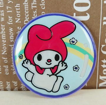 【震撼精品百貨】My Melody 美樂蒂 別針 圓 藍色 震撼日式精品百貨