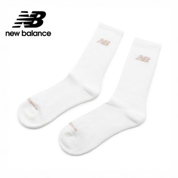【New Balance】棉質LOGO長襪_中性_米色_LAS53771IV