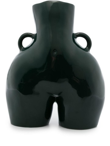 Anissa Kermiche - Love Handles vase - women - ceramic - One Size - Green