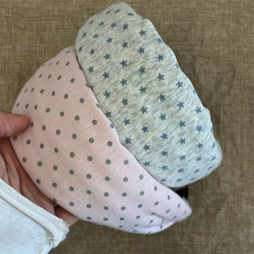 【蜜糖の髮飾】臺灣出貨軟妹專屬!奶呼呼星星波點寬邊髮箍減齡顯臉小高顱頂頭箍小衆髮飾