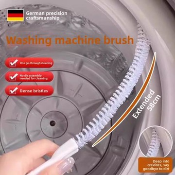 全自動免拆洗縫隙清洗工具加長款毛刷神器滾筒洗衣機專用清潔刷子
