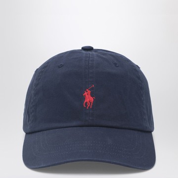 Newport navy baseball cap with logo
