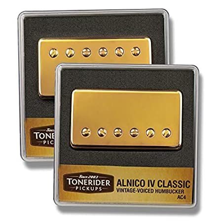 Tonerider AC4 Alnico IV Classic Vintage Humbucker set gold NEW neck  bridg