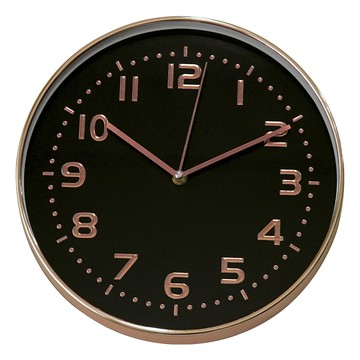 STYLE_G 時代家居 北歐時尚靜音掃描時鐘  典雅數字黑