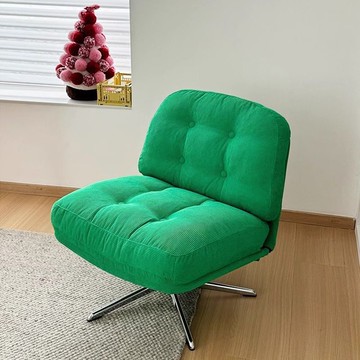 免運 開發票 網紅沙發椅杜威林格休閑椅旋轉客廳陽臺小戶型設計師中古單人 快速出貨