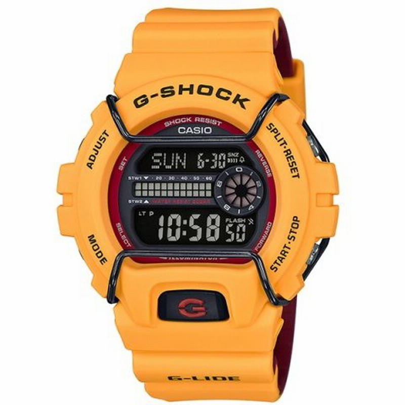 G shock 2025 g lide yellow