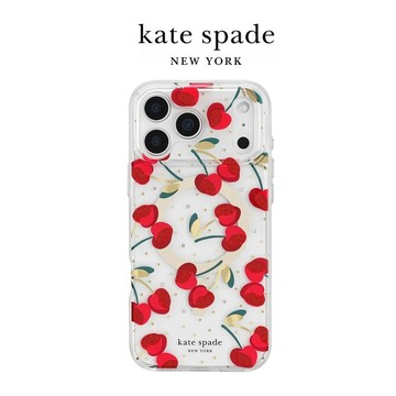 kate spade iPhone 18系列 精品磁吸防摔殼 嬌豔櫻桃 - iPhone 18 Pro Max