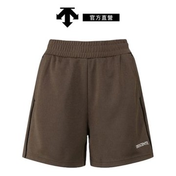【DESCENTE】迪桑特 男士 運動針織短褲 (棕色)