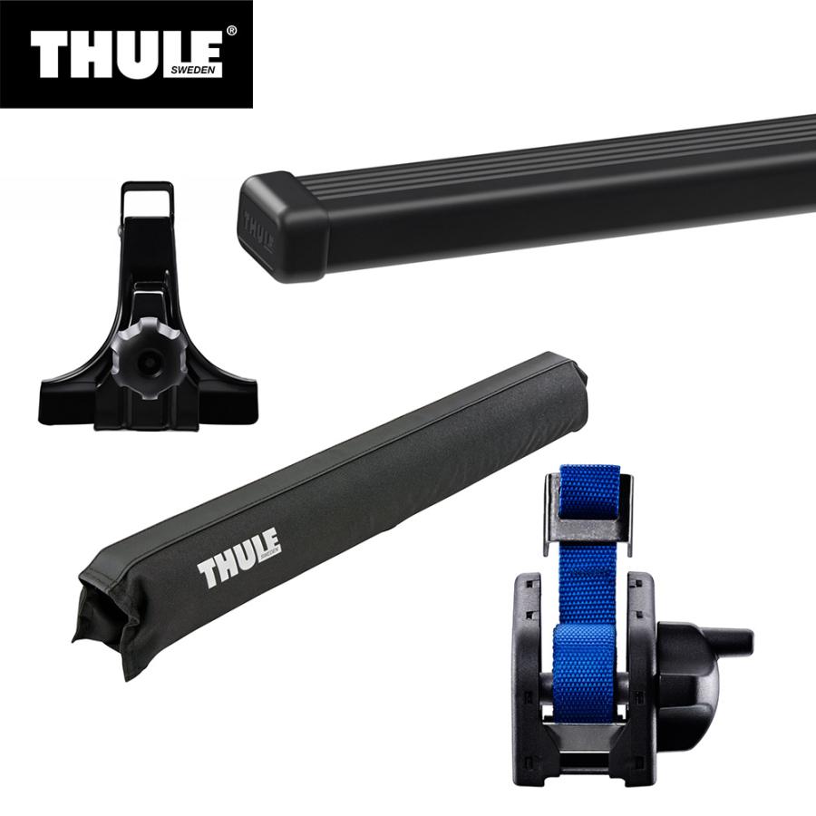 3点セット] Thule(スーリー) JB64系 ジムニー用ベースキャリアセット 