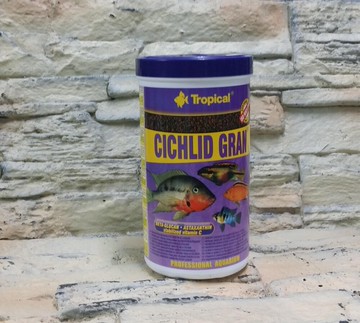 【西高地水族坊】Tropical德比克慈鯛、短鯛顆粒飼料(1000ml)