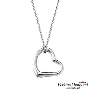 PERKINS 伯金仕 - 心形系列 925純銀項鍊
