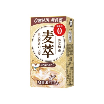 御茶園 無咖啡因麥萃奶茶300ml (24入/箱)x2