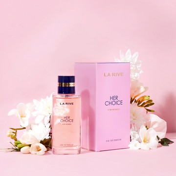 LA RIVE HER CHOICE FOR WOMEN淡香精(100ml)橙花/佛手柑/茉莉/白麝香/雪松