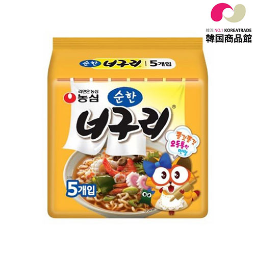 ノグリ(甘口) マイルド味 120g x 5袋 小辛ノグリ ノグリ 韓国食品 韓国ラーメン