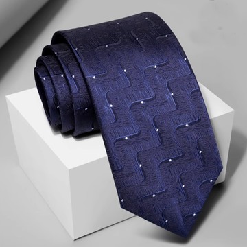 Laifuu.安柏6CM點點窄版領帶手打領帶