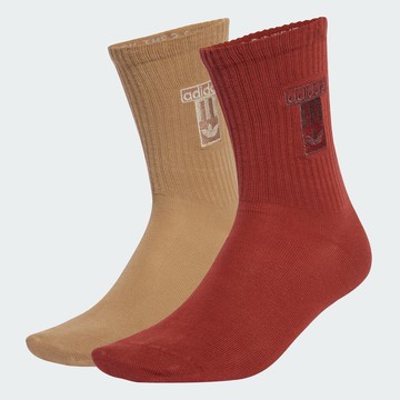 adidas 中筒襪 2 雙入 男/女 - Originals JX5196 官方直營