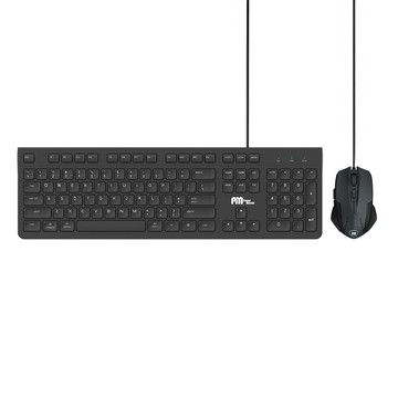 亞碩 POWER MASTER 雙魚座鍵盤滑鼠組 USB連接 適用Win 7/8/10  KM-41  黑色  一般型